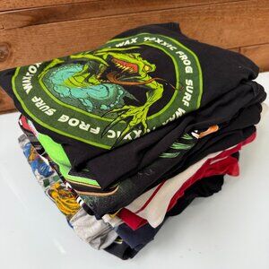 Vintage Graphic T-Shirt Bundle Lot of 21 Tees Mixed Brands Multiple Sizes Lots